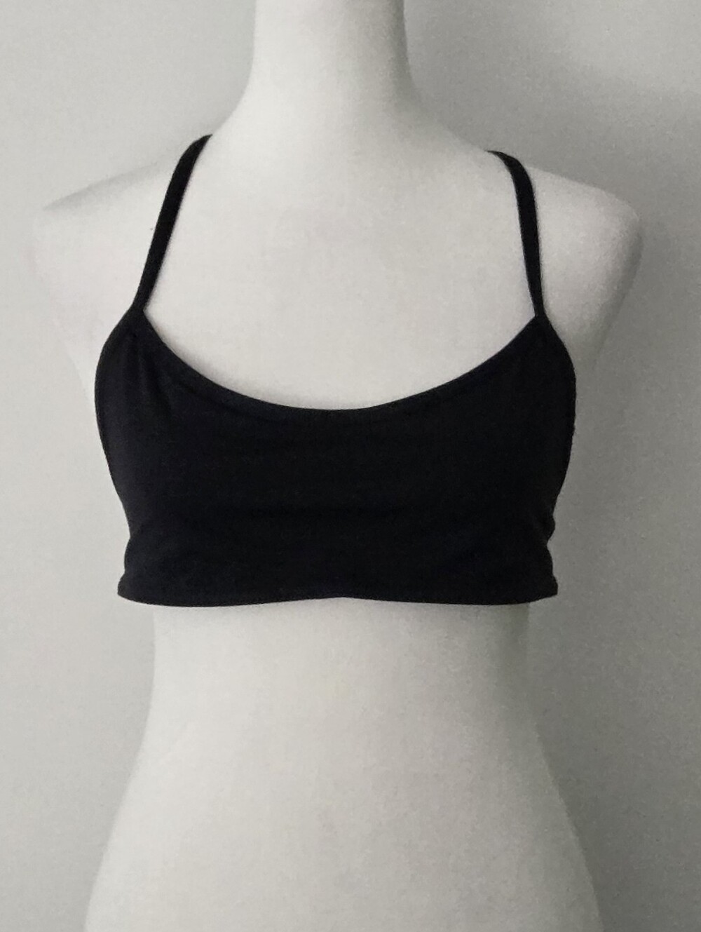 lululemon athletica Black Strappy Light-Support Sports Bra